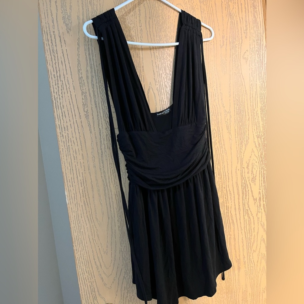 New Shein black dress